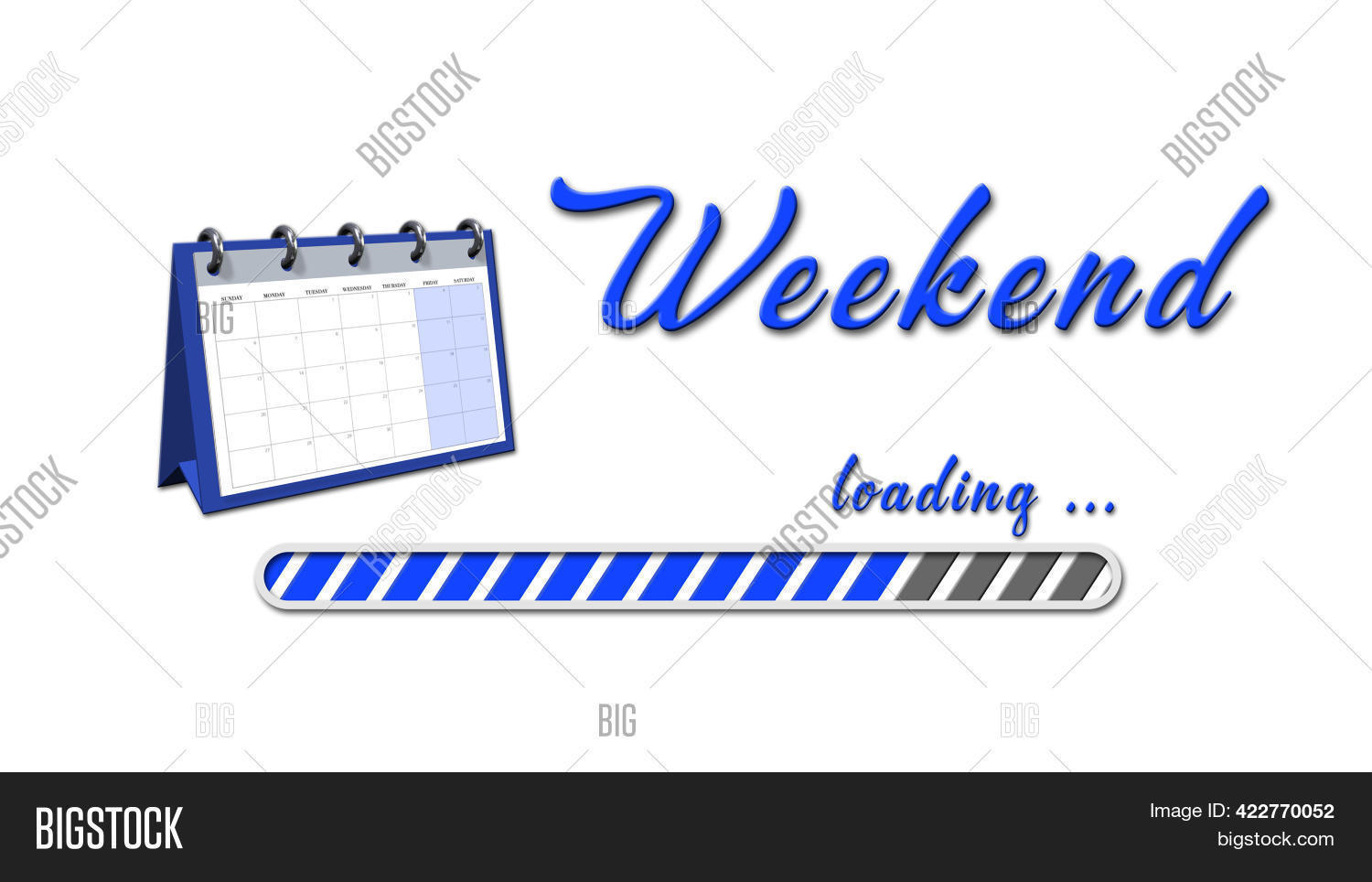 Weekend Loading Image & Photo (Free Trial) | Bigstock