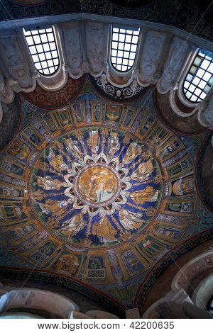 Mosaic And Stuccoes Of The Neoniano Baptistry