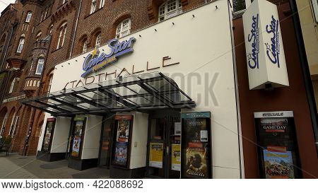 Cinestar Stadthalle Movie Theater In Lubeck Germany - Lubeck, Germany - May 11, 2021
