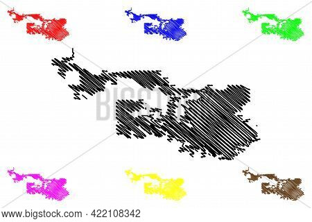 Arvada City, Colorado (united States Cities, United States Of America, Usa City) Map Vector Illustra