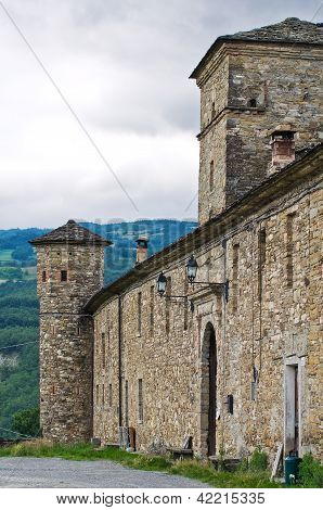 Château de Golaso. Varsi. Émilie-Romagne. Italie.