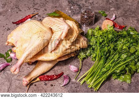 Raw Whole Chicken Carcass For Healthy Food Lifestyle