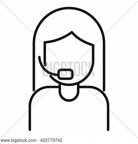 Call Support Home Delivery Icon. Outline Call Support Home Delivery Vector Icon For Web Design Isola