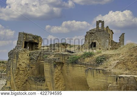Hermitage Of The Abandoned And Ruined Via Sacra, Osuna, Seville, Andalusia, Spain