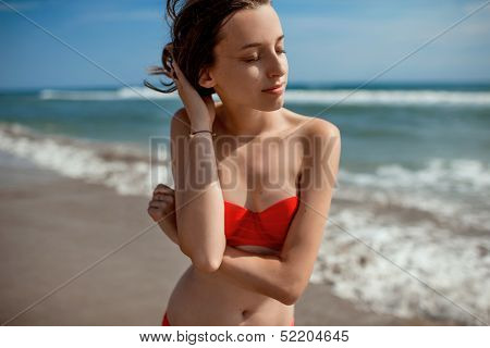 Girl On The Beach