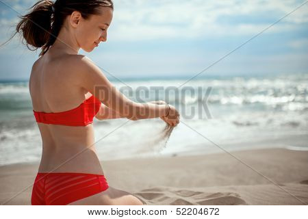 Girl On The Beach