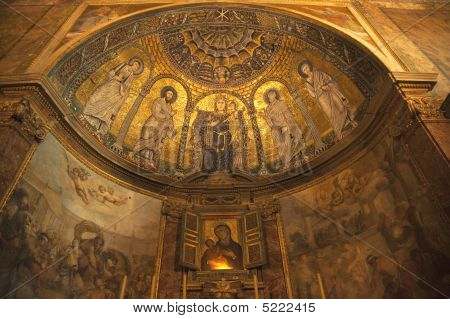 ซานฟรานเชสกาโบสถ์โรมานาฟอรั่มโรมอิตาลี