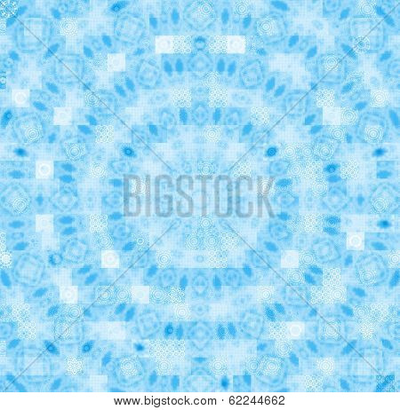 Blue Background With Abstract Pattern