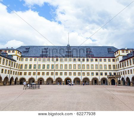Famous Friedenstein Castle In Gotha