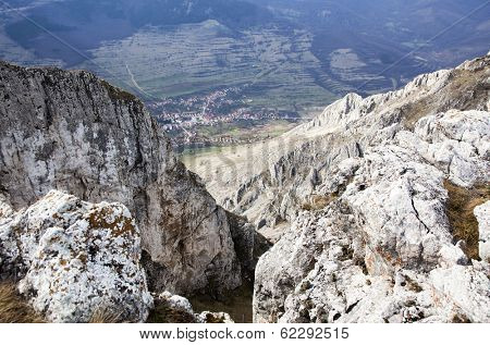 Transylvanian scenery in Apuseni Mountains ,Coltii Trascaului 