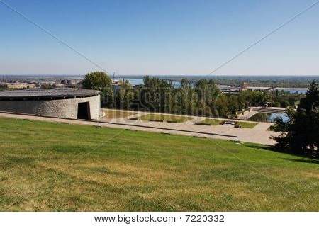 Mamaev Kurgan ในวอลโกกราดในรัสเซีย