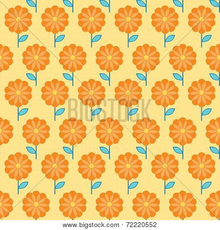 Floral seamless pattern. Flowers background