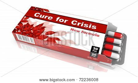 Cure for Crisis - Blister Pack Tablets.