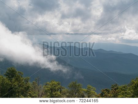 Scenic overlook Shenandoah National Park