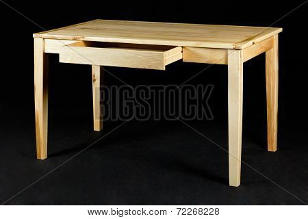 wooden table