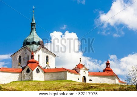 Zelena Hora near Zdar nad Sazavou, Czech Republic