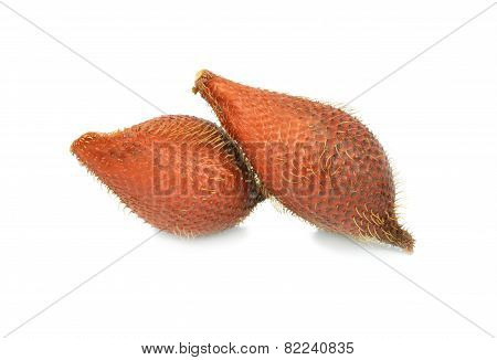Zalacca Isolated On White Background