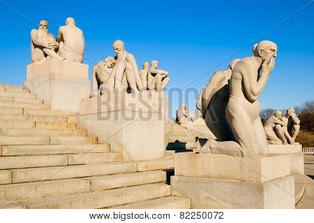Oslo. Norway. The Vigeland sculptures