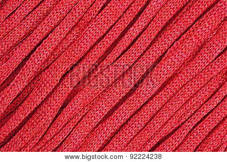 Pink Stockinet Ribbons Background