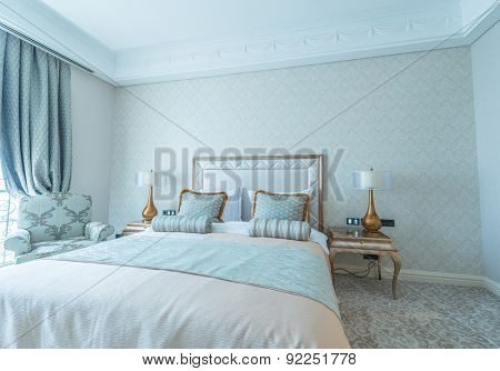 Bedroom room in modern style
