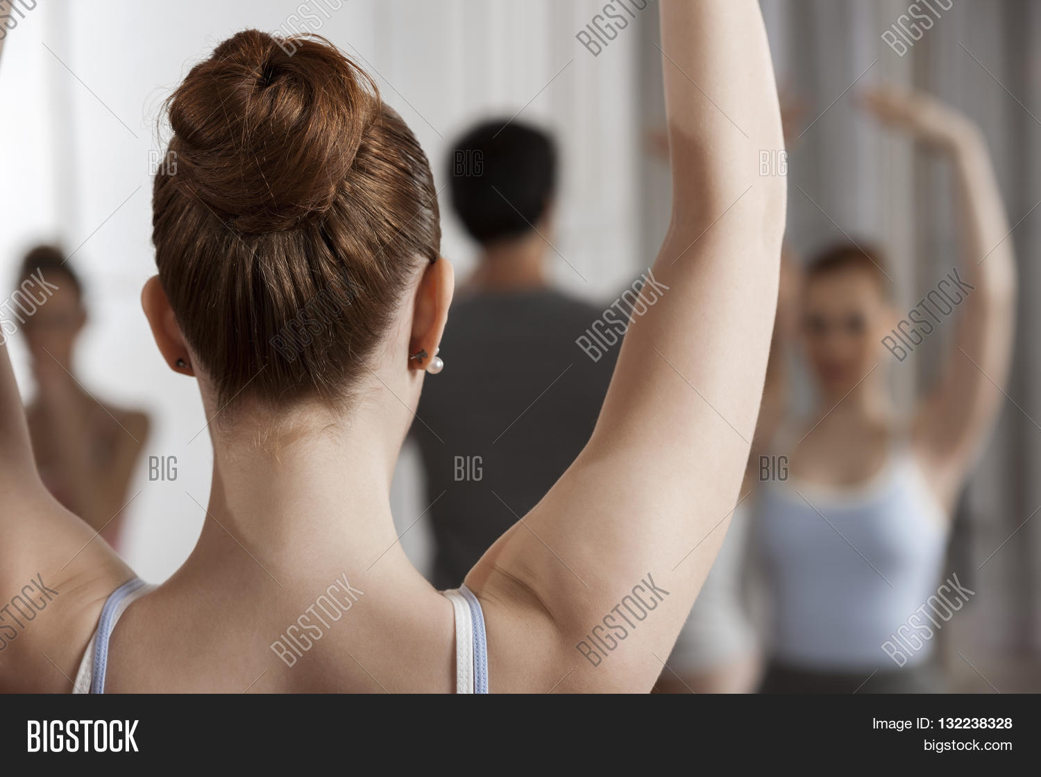 Ballet Dancer Raising Image & Photo (Free Trial) Bigstock
