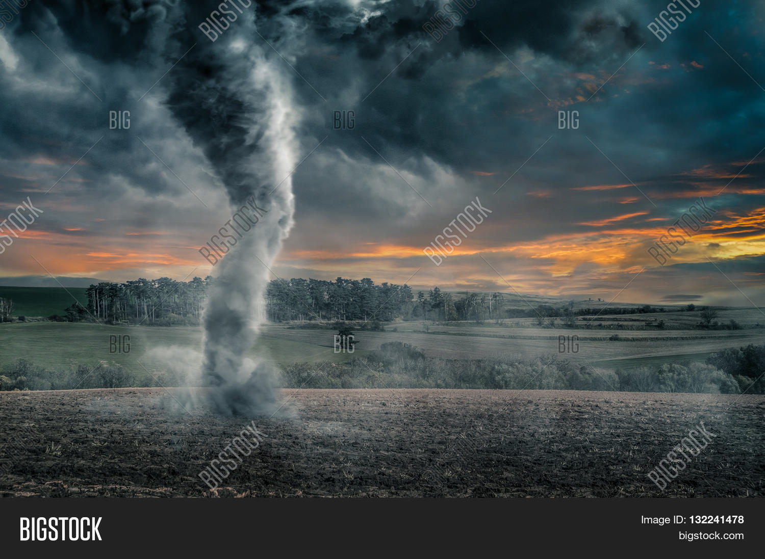 Black Tornado Funnel Image & Photo (Free Trial) Bigstock