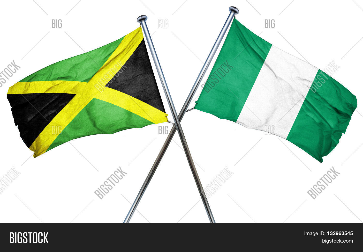 Jamaica Flag Nigeria Image & Photo (Free Trial) Bigstock