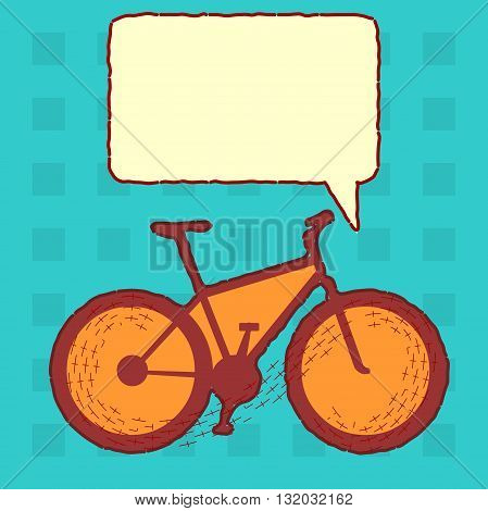 bike cycle lifestyle healthy cartoon extreme sport