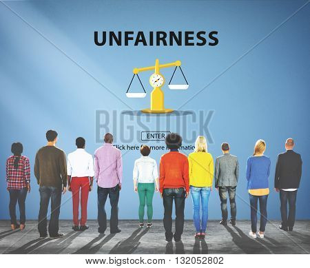 Partiality Prejudice Unfairness Help Victims Bias Concept