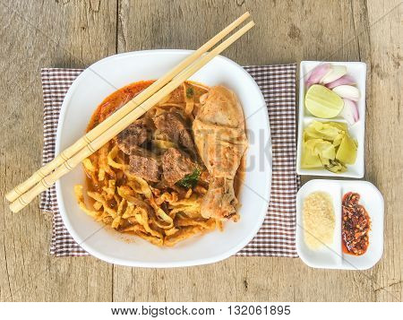 Noodle Curry Soup