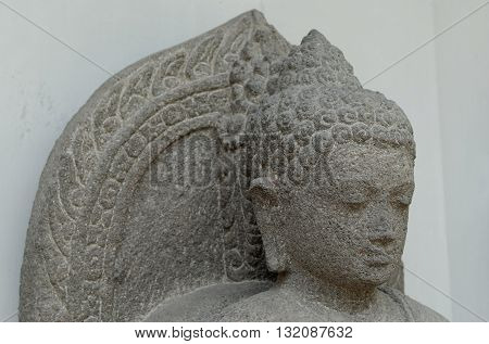 Head of The Amitabha Statue 8th - 10th century