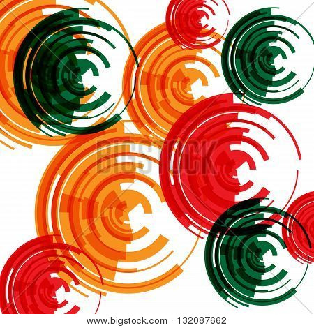 Abstract pattern for futuristic background or music playlist. It can be used for wrapping or cover of paper