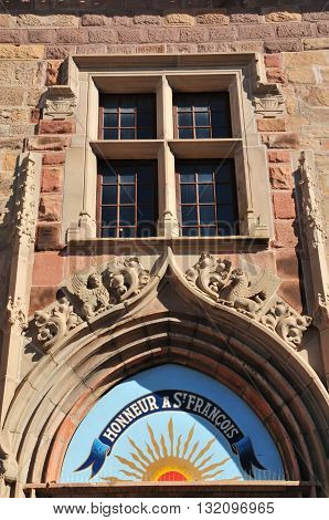 Frejus; France - april 16 2016 : the Saint Leonce cathedral