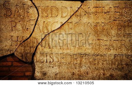 Texture lettres romaines