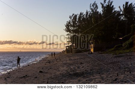 Saint Gilles Beach, La Reunion Island, France