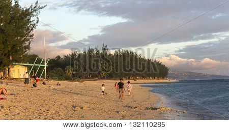 Saint Gilles Beach, La Reunion Island, France