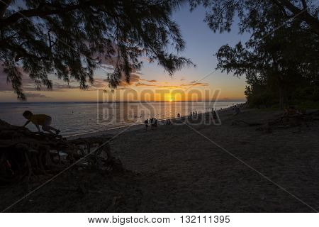 Saint Gilles Beach, La Reunion Island, France