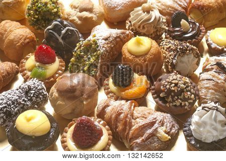 pastries, small italian dessert