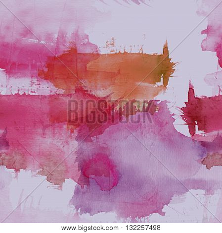 Watercolor Spots Seamless Pattern