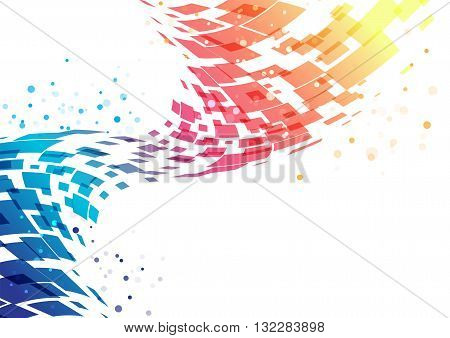Abstract Colorful Background Modern Idea For Business