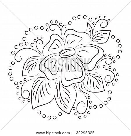 Illustration of a daisy for your design