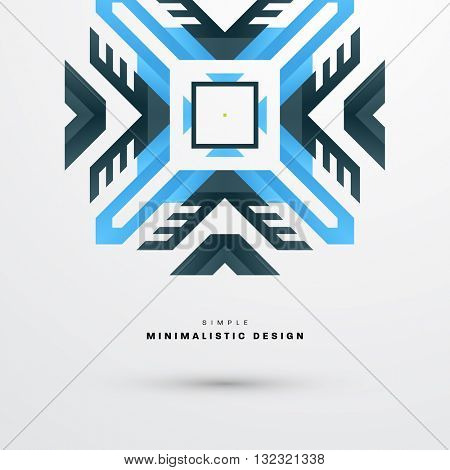 Geometric Vector Background. Abstract Pattern