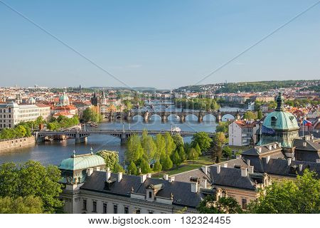 View from Letna Park - Czech Republic