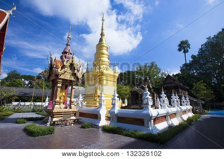 Wat Tawai Temples in Chiang Mai District.