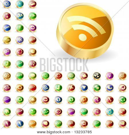 Più grande collezione di icone diverse