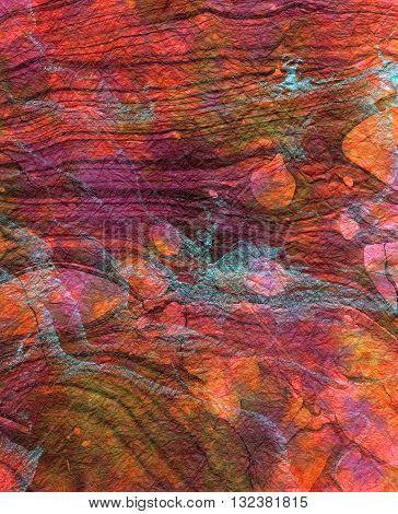 This is a Multi-colored abstract homemade paper background