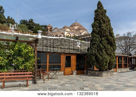 Church in the Archangel Michael Monastery in Thassos island, East Macedonia and Thrace, Greece