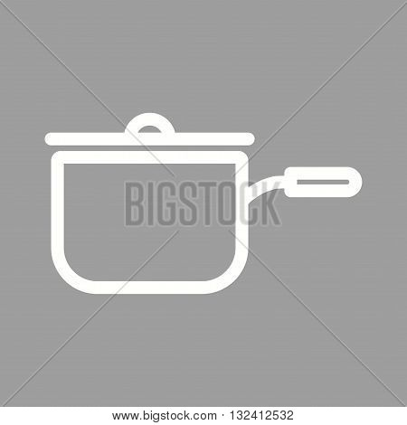 Sauce, pan, tomato icon vector image. Can also be used for kitchen. Suitable for use on web apps, mobile apps and print media.