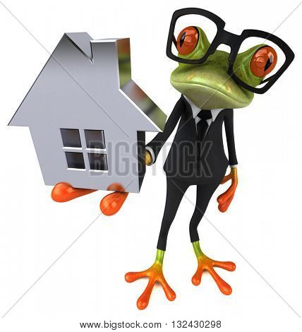 Fun frog