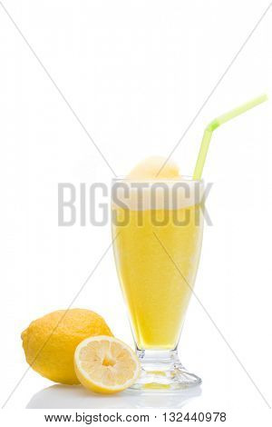 Lemon  Granita slush refreshment